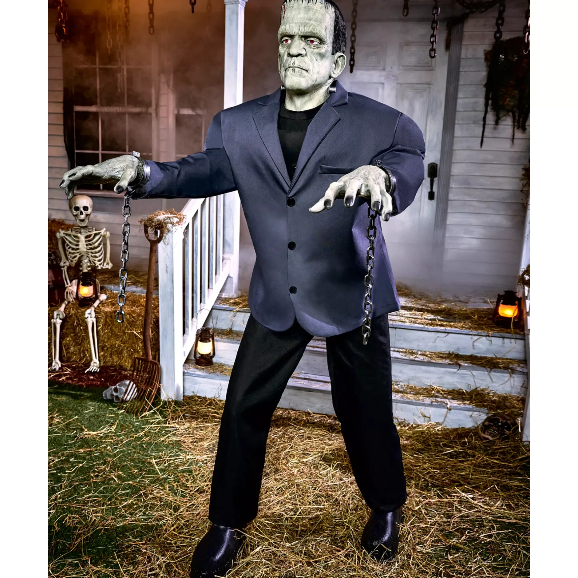 Spirit Halloween 6 Ft 6 In Frankenstein’s Monster Animatronic - Universal Monsters