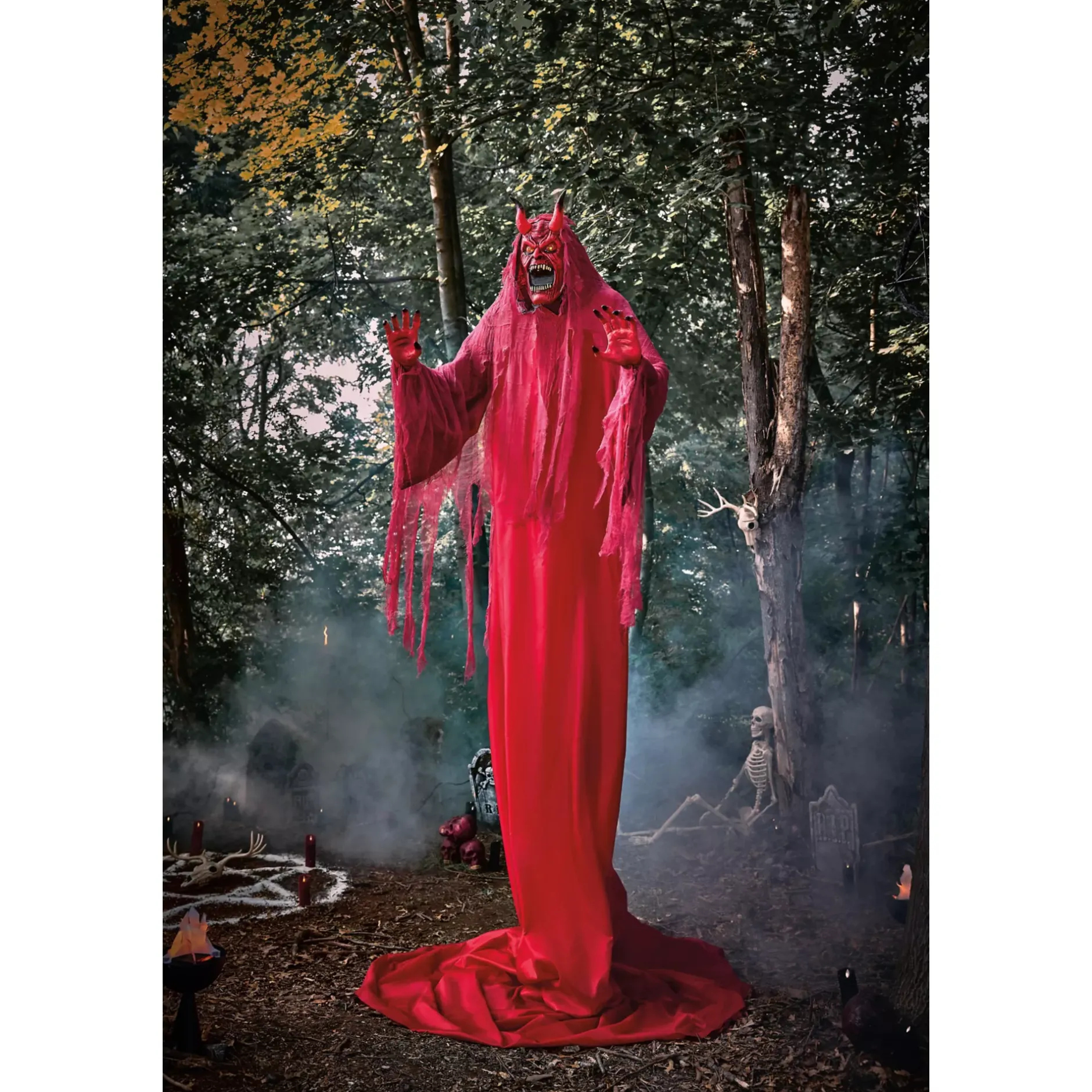 Spirit Halloween 8 Ft 6 In Hell Spawn Animatronic