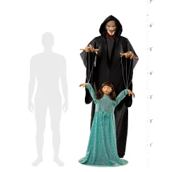 Spirit Halloween 6 Ft 6 In Little Daisy and the Maestro Animatronic