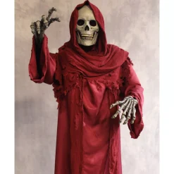 Spirit Halloween 6 Ft 6 In Red Death Animatronic - Beastcraft