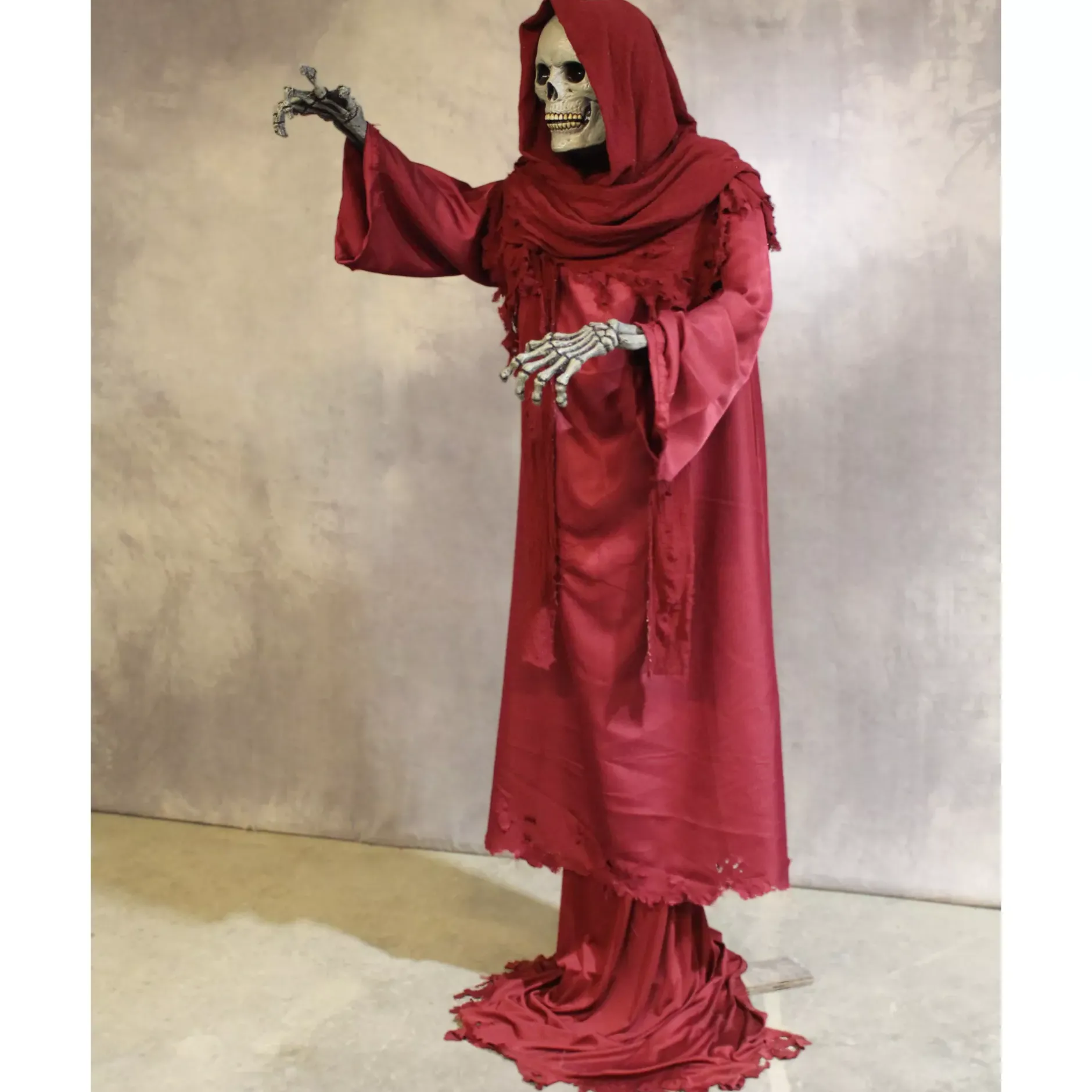 Spirit Halloween 6 Ft 6 In Red Death Animatronic - Beastcraft