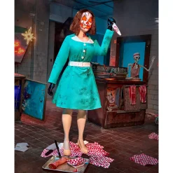 Spirit Halloween 5 Ft 8 In Shirley Stab Animatronic