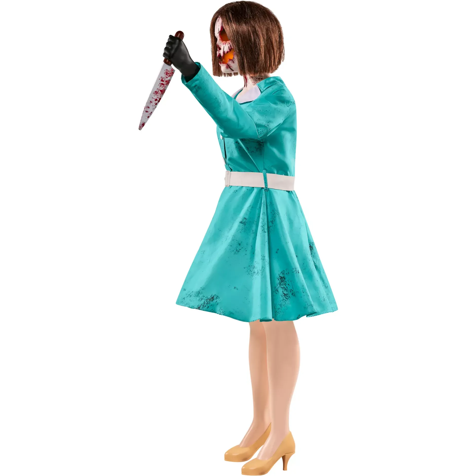 Spirit Halloween 5 Ft 8 In Shirley Stab Animatronic