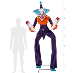Spirit Halloween 7 Ft 9 In Stilts Animatronic