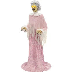 Spirit Halloween 5 Ft 8 In Twisted Grandma Animatronic