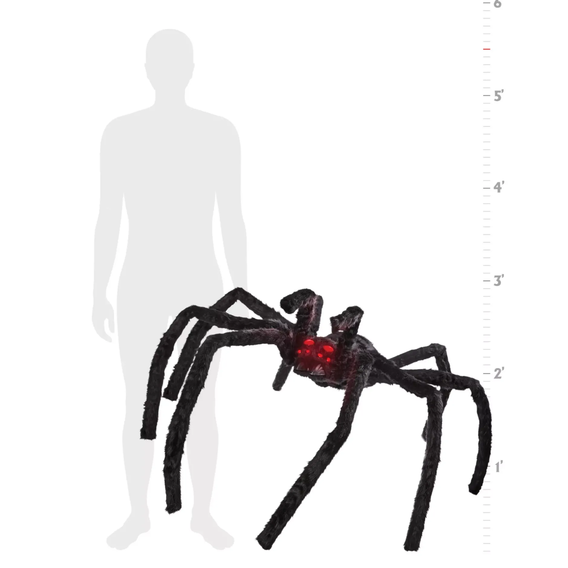 Spirit Halloween 3 Ft Deadly Creeper Animatronic