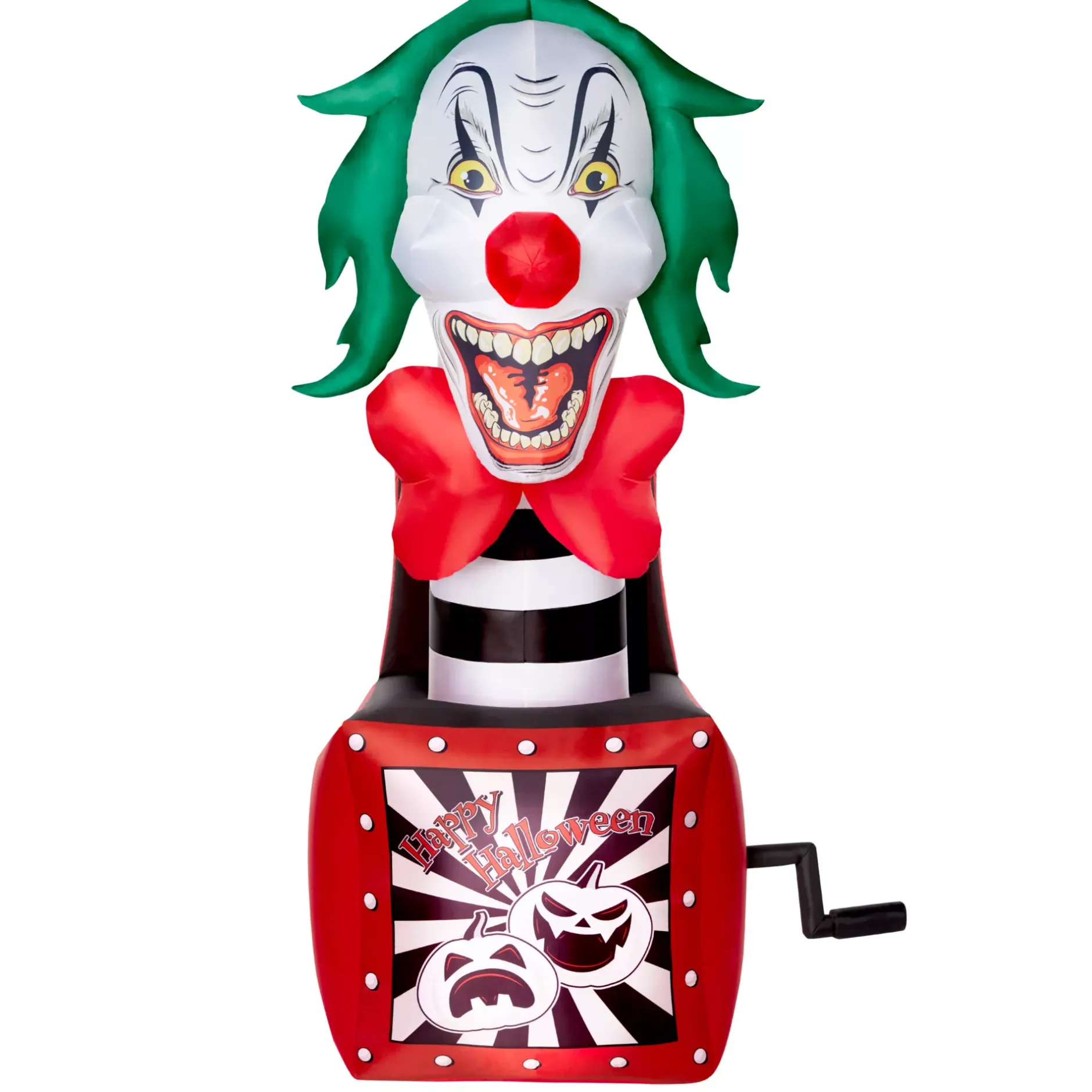 Spirit Halloween 8 Ft Light-Up Fright in the Box Inflatable Decoration