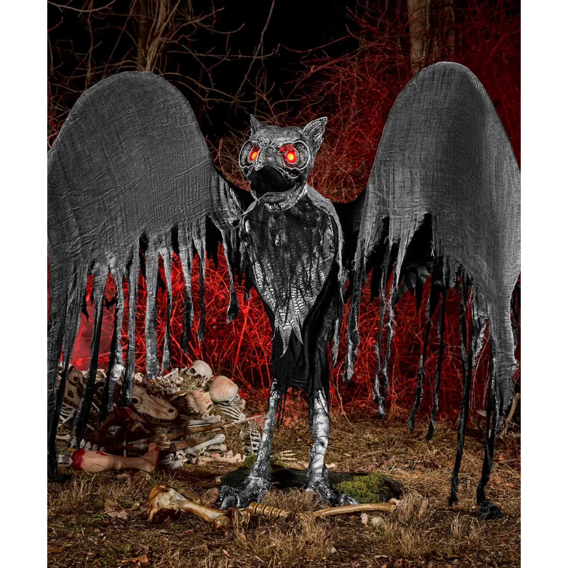 Spirit Halloween 6 Ft Night Owl Animatronic