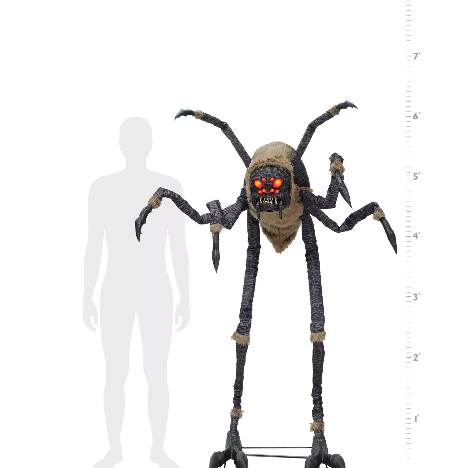 Spirit Halloween 6 Ft Wanda Webworth Animatronic