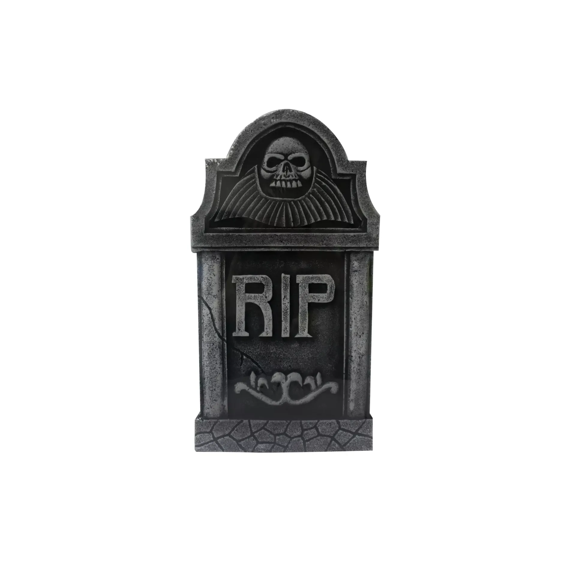 Spirit Halloween 16 Inch RIP Skull Tombstone
