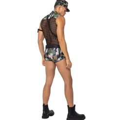 Spirit Halloween Adult Army Sergeant Stud Costume