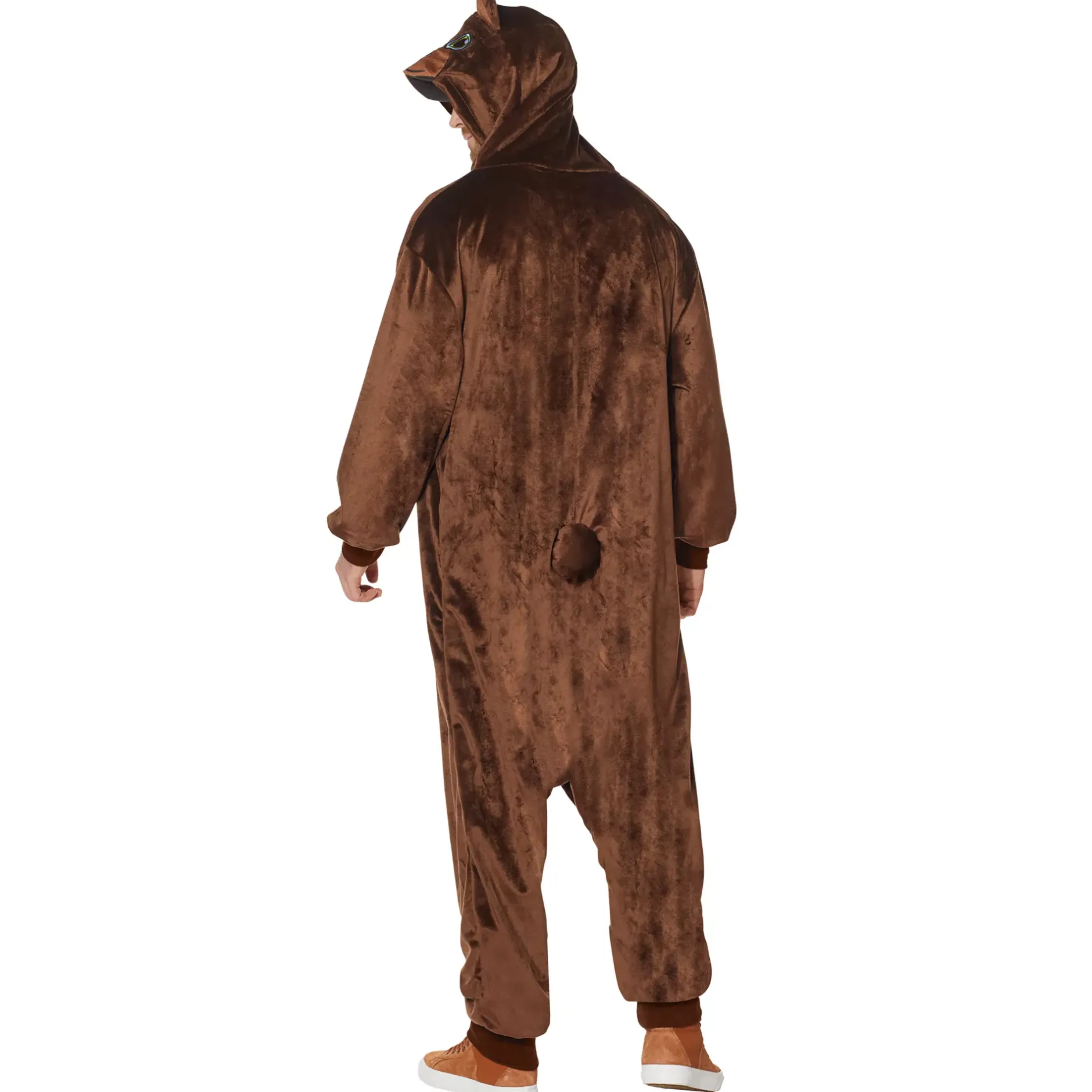 Spirit Halloween Adult Bear Jumpsuit Costume