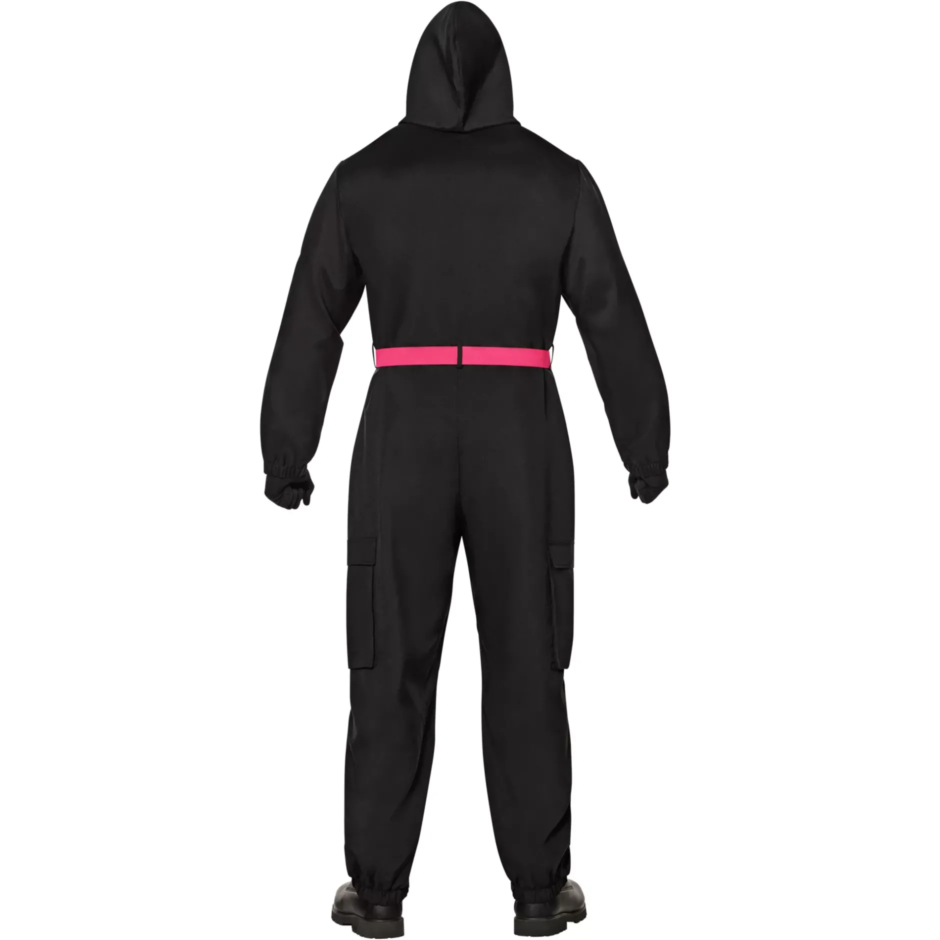 Spirit Halloween Adult Black Guard Costume - Squid Game