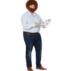 Spirit Halloween Adult Bob Ross Plus Size Costume
