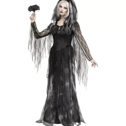 Women Spirit Halloween Adult Cemetery Bride Costume