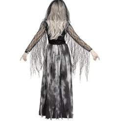 Women Spirit Halloween Adult Cemetery Bride Costume