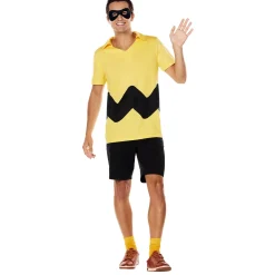 Spirit Halloween Adult Charlie Brown Costume Kit - Peanuts