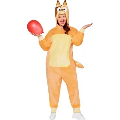 Women Spirit Halloween Adult Chilli Jumpsuit Costume - Bluey