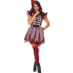Spirit Halloween Adult Circus Misfit Costume