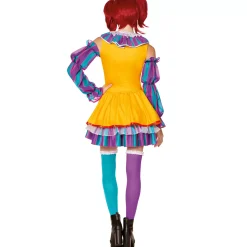 Women Spirit Halloween Adult Classic Pennywise Dress Costume - It