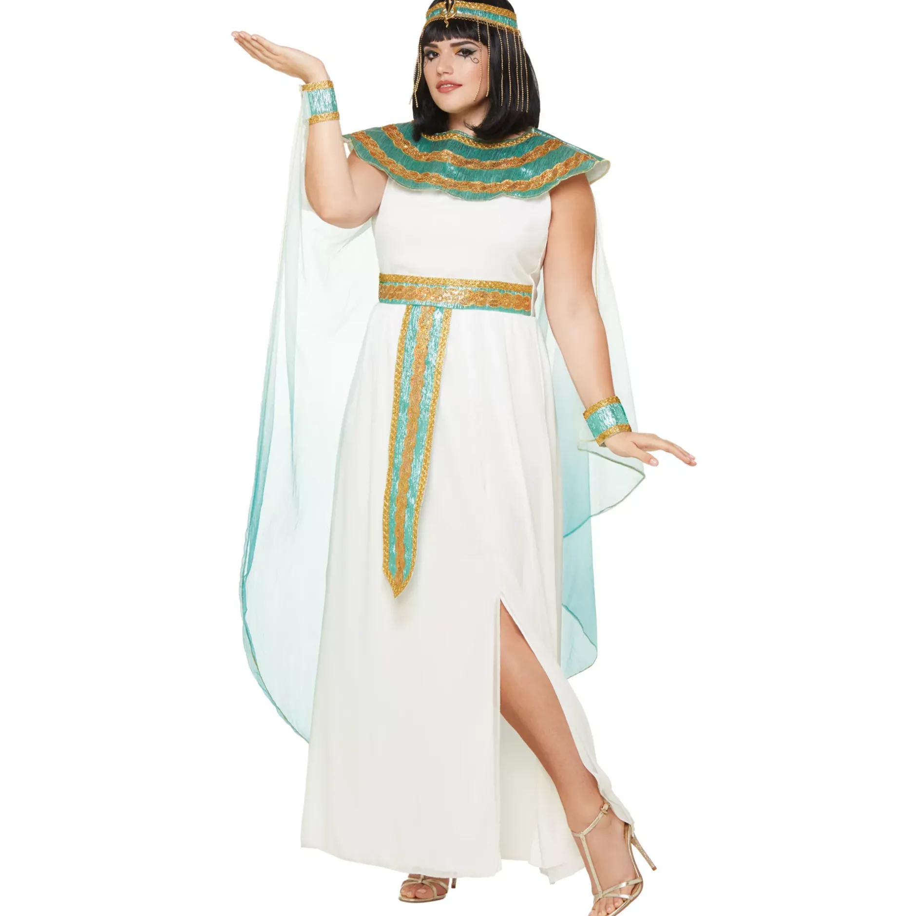 Women Spirit Halloween Adult Cleopatra Plus Size Costume