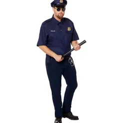 Spirit Halloween Adult Cop Plus Size Costume Kit