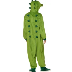 Women Spirit Halloween Adult Crocodile Jumpsuit Costume