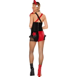 Spirit Halloween Adult Harley Quinn Costume Bundle - DC Villains