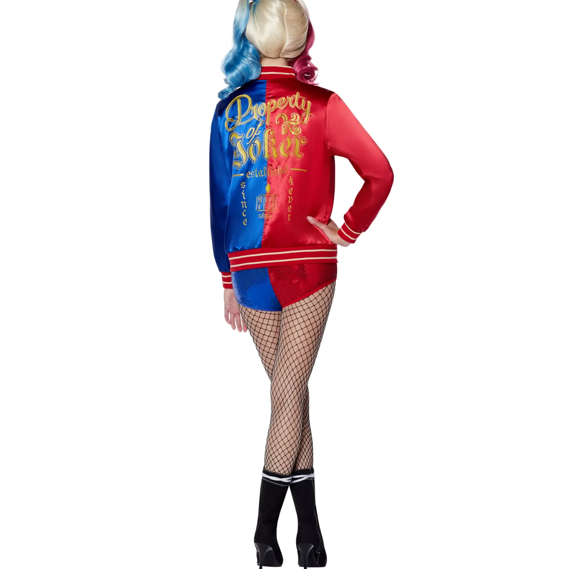 Women Spirit Halloween Adult Harley Quinn Jacket - Suicide Squad