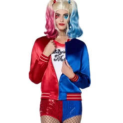 Women Spirit Halloween Adult Harley Quinn Jacket - Suicide Squad