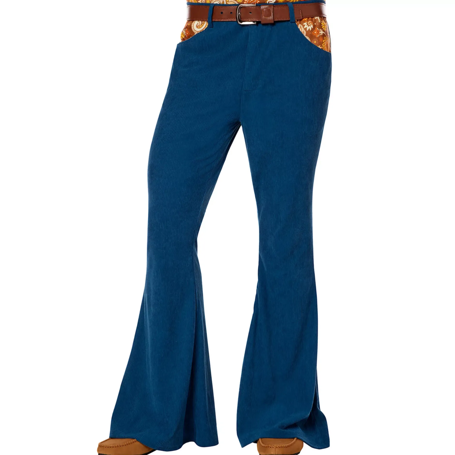 Spirit Halloween Adult Hippie Bell Bottom Pants
