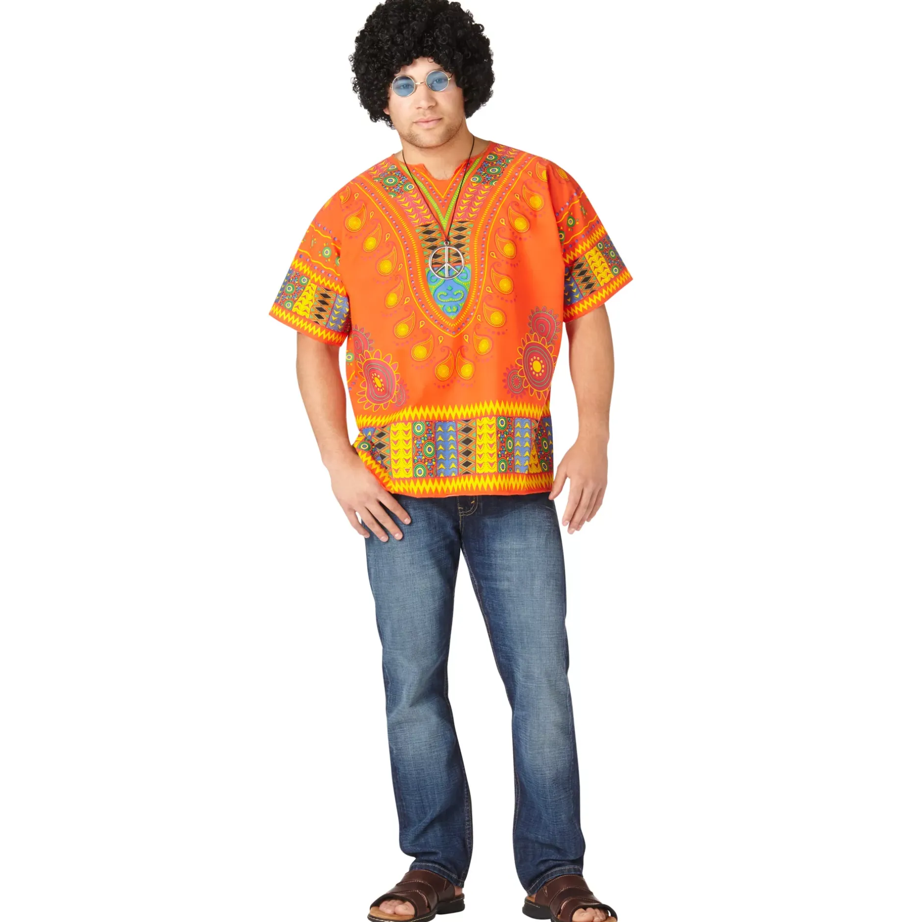 Spirit Halloween Adult Hippie Shirt Costume
