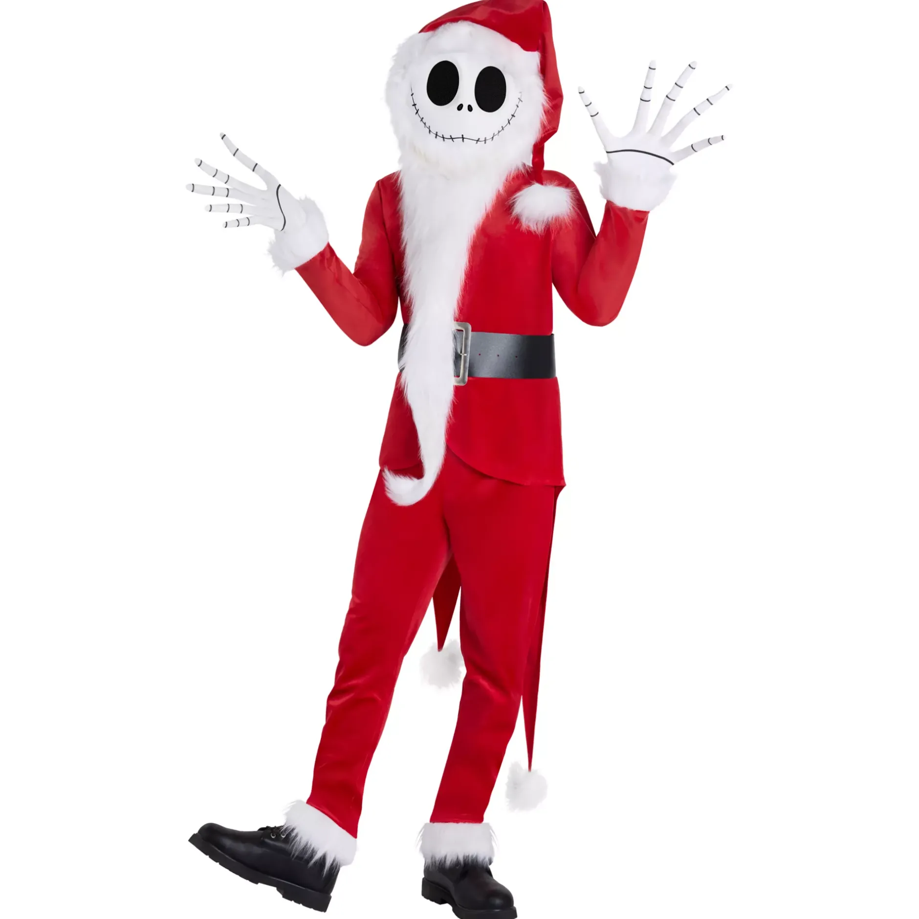 Spirit Halloween Adult Jack Skellington Santa Costume - The Nightmare Before Christmas