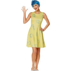Women Spirit Halloween Adult Joy Costume - Inside Out 2
