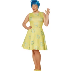 Women Spirit Halloween Adult Joy Costume - Inside Out 2