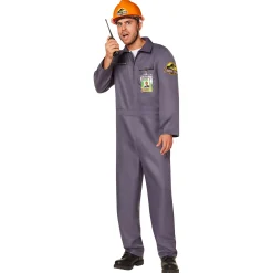 Women Spirit Halloween Adult Jurassic Park Crew Jumpsuit Costume