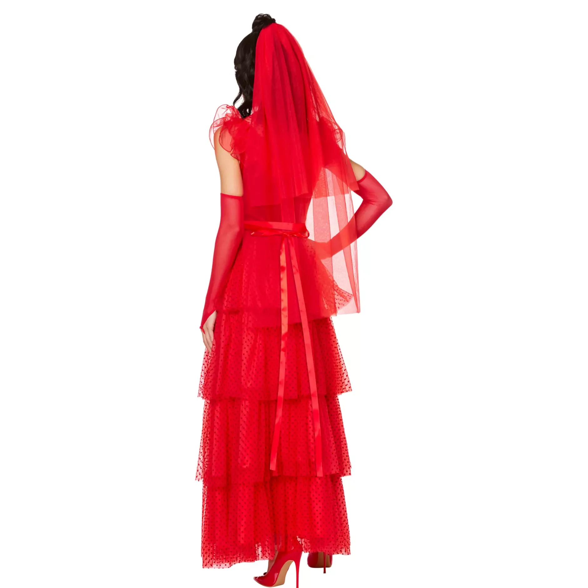 Women Spirit Halloween Adult Lydia Deetz Costume - Beetlejuice