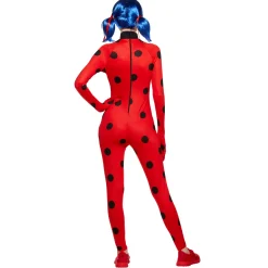 Women Spirit Halloween Adult Miraculous Ladybug Catsuit Costume