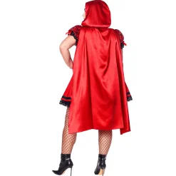 Women Spirit Halloween Adult Miss Red Riding Hood Costume