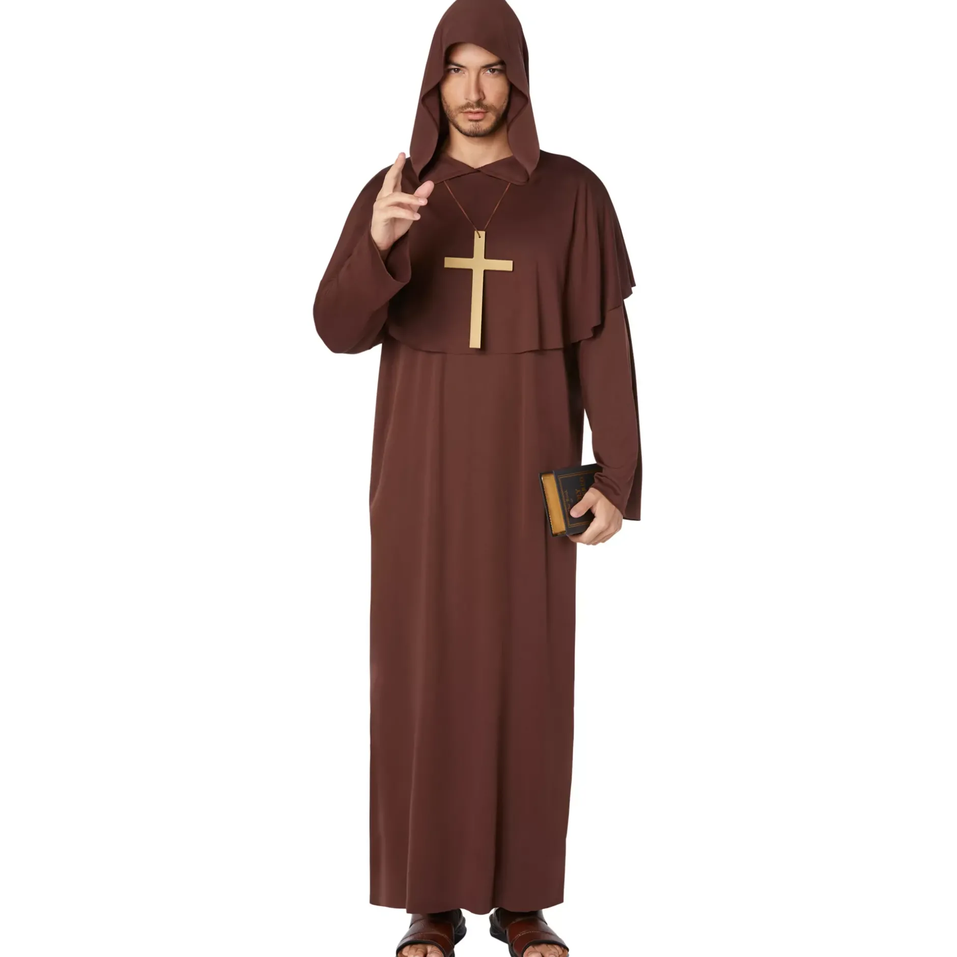 Spirit Halloween Adult Monk Plus Size Costume