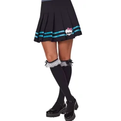 Women Spirit Halloween Adult Monster High Cheer Skirt