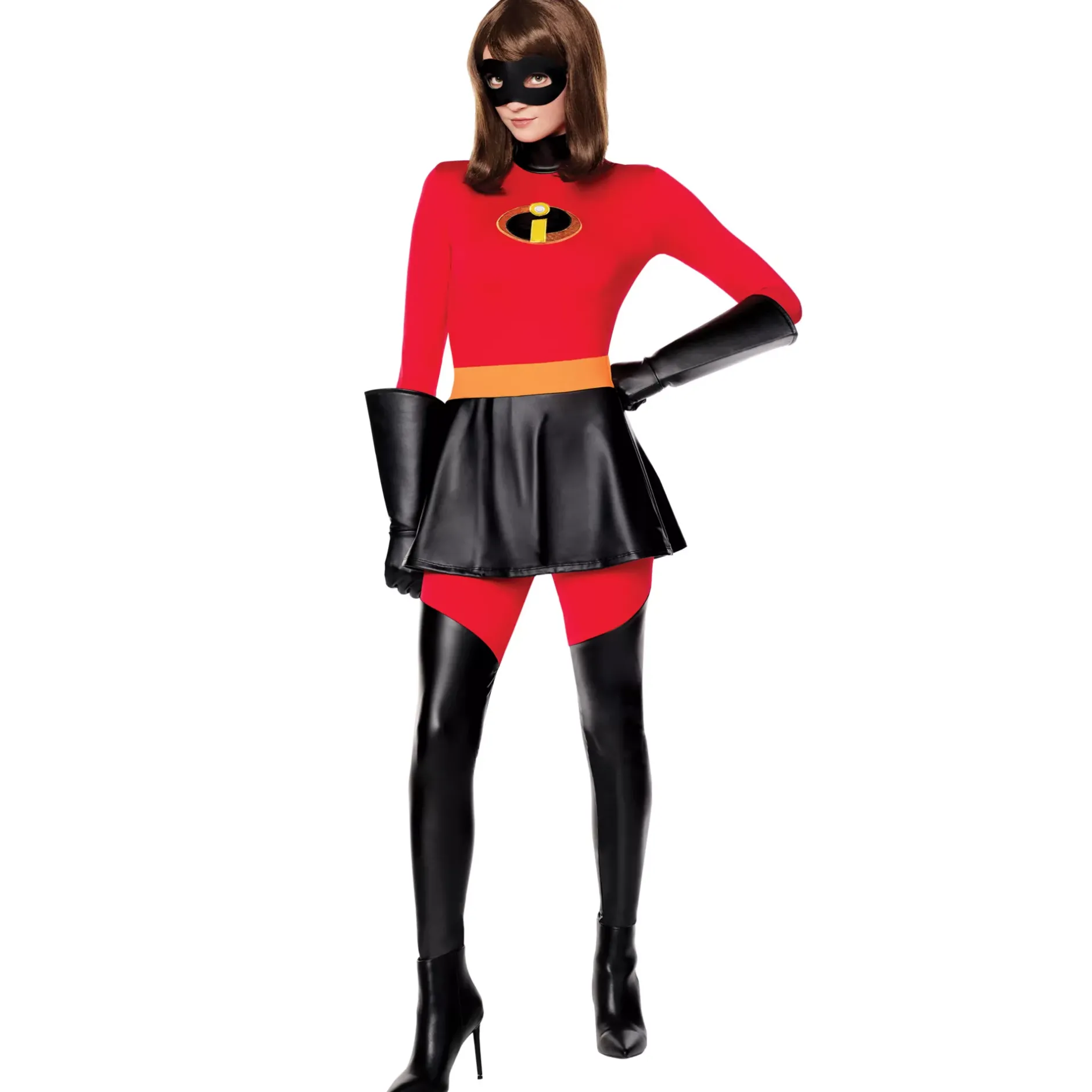 Women Spirit Halloween Adult Mrs. Incredible Catsuit Costume - The Incredibles