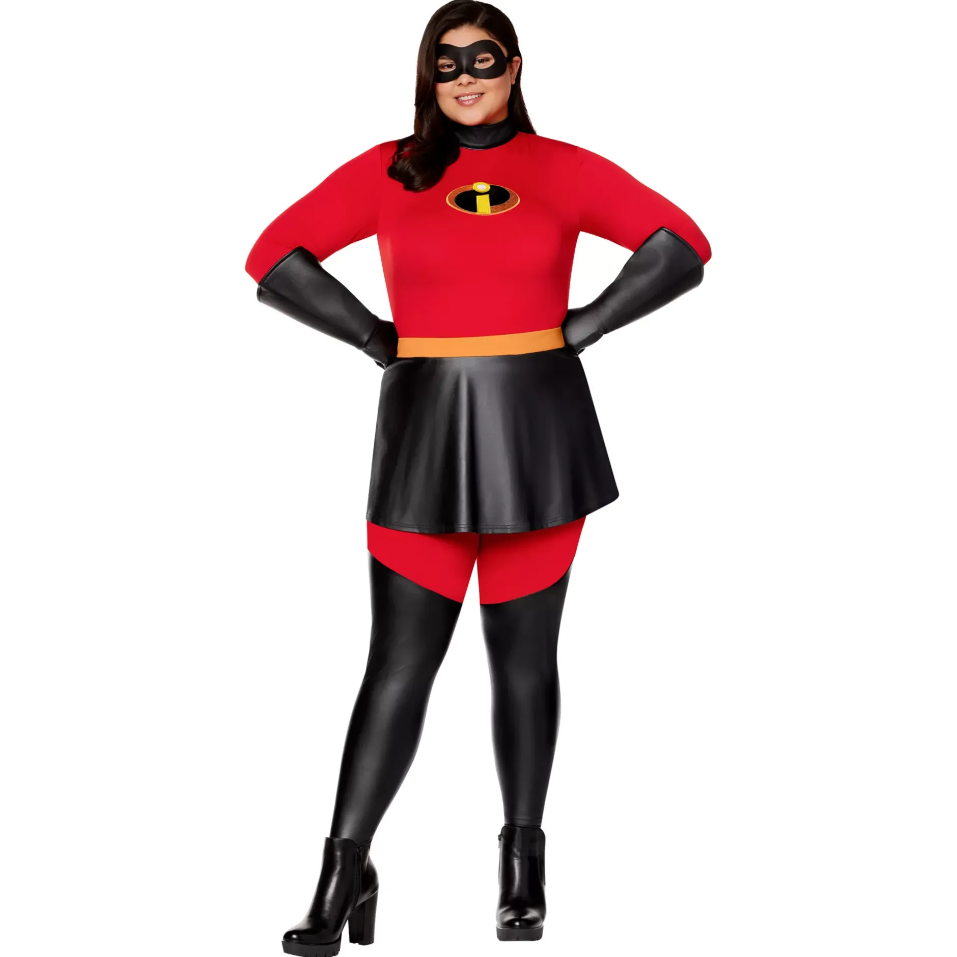 Women Spirit Halloween Adult Mrs. Incredible Catsuit Costume - The Incredibles