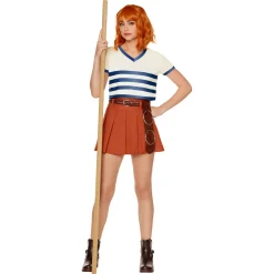 Women Spirit Halloween Adult Nami Plus Size Costume - One Piece