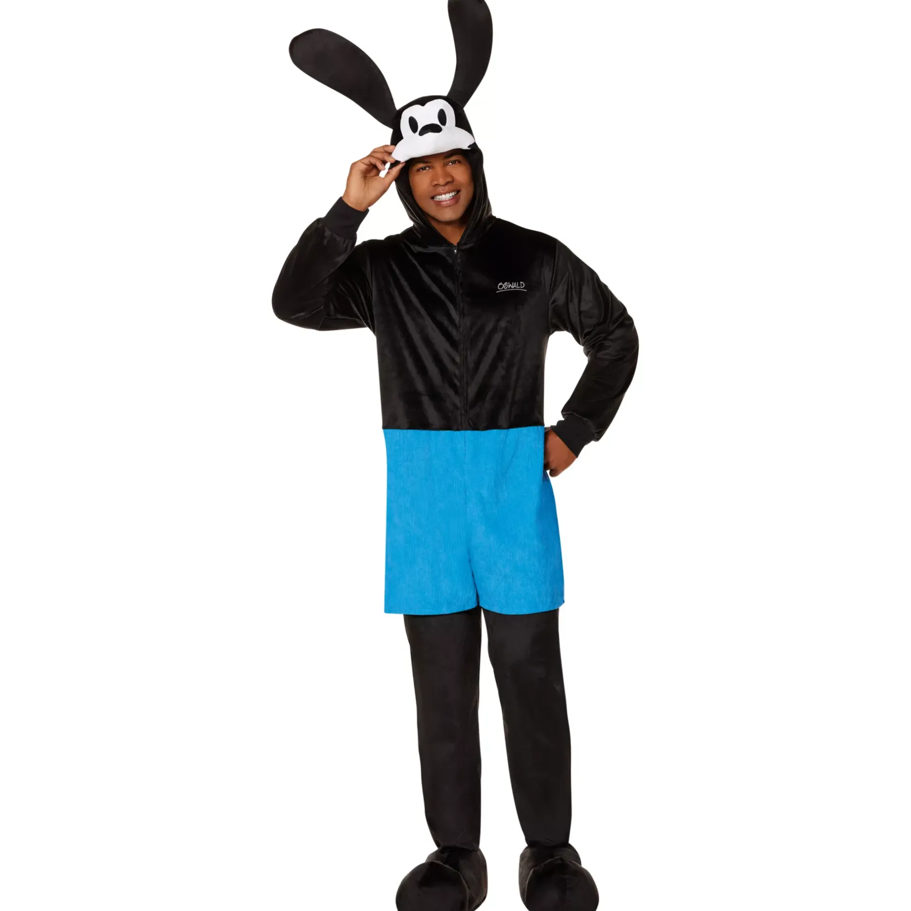 Spirit Halloween Adult Oswald the Lucky Rabbit Jumpsuit - Disney