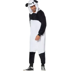 Spirit Halloween Adult Panda Jumpsuit Costume