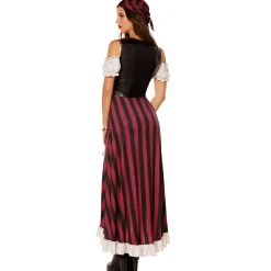 Women Spirit Halloween Adult Pirate Wench Costume
