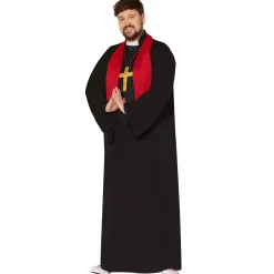 Spirit Halloween Adult Priest Plus Size Costume