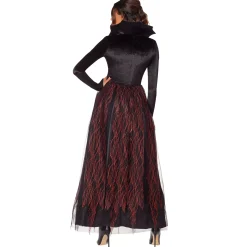 Women Spirit Halloween Adult Queen of the Underworld Costume