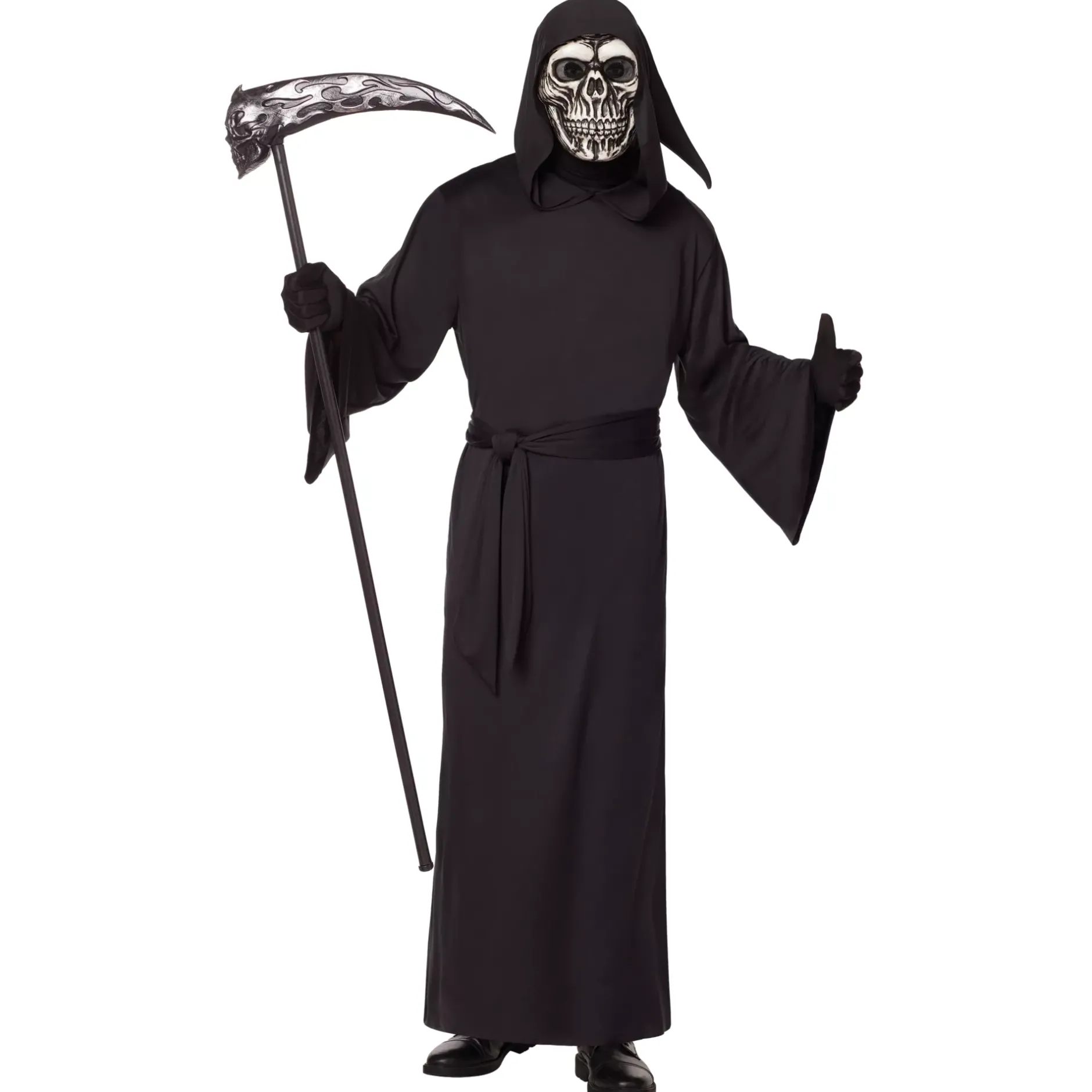 Spirit Halloween Adult Reaper Skeleton Robe Costume